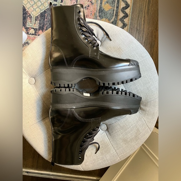 SCHUTZ Emilie Combat Boots NWOB - Picture 5 of 8